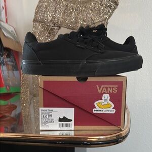 Vans Black Deluxe Comfort Sneakers